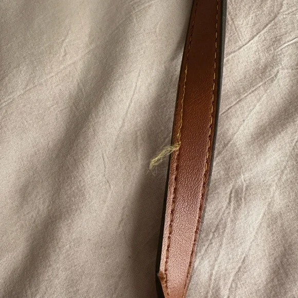 Dooney & Bourke Two-Tone Leather Crossbody Bag - Picture 6 of 10